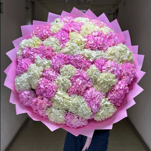 Гортензия микс, артикул F1384785 - 49991 рублей, доставка по городу. Flawery - доставка цветов