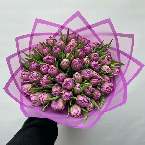 Тюльпан пионовидный, артикул F1386264 - 26173 рублей, доставка по городу. Flawery - доставка цветов