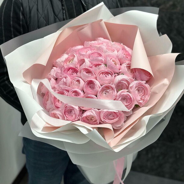 Ранункулюсы, артикул F1386281 - 84309 рублей, доставка по городу. Flawery - доставка цветов