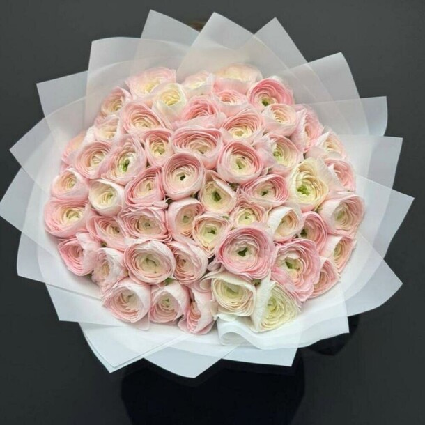 Ранункулюс, артикул F1386283 - 75445 рублей, доставка по городу. Flawery - доставка цветов