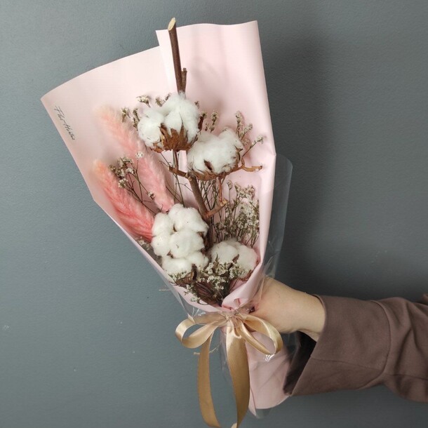 Букет из сухоцветов, артикул F1452340 - 2517 рублей, доставка по городу. Flawery - доставка цветов