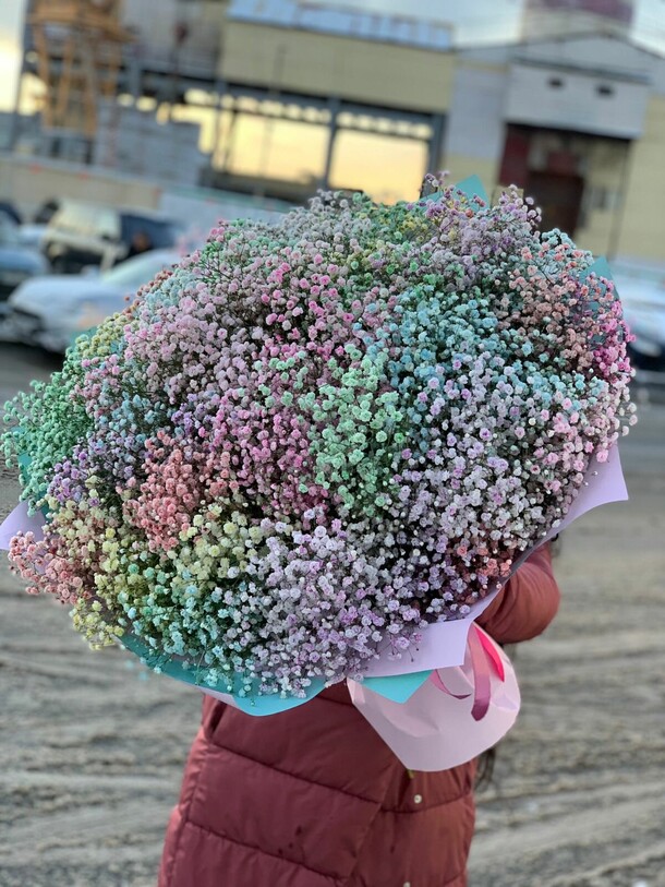 Воздушный букет, артикул F1163609 - 15729 рублей, доставка по городу. Flawery - доставка цветов