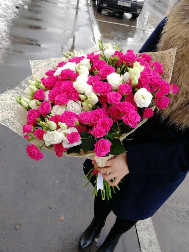 Малиновый щербет, артикул F25769 - 16759 рублей, доставка по городу. Flawery - доставка цветов