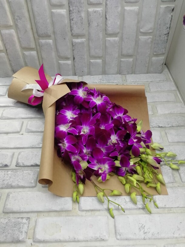 Букет из орхидеи., артикул F26517 - 2999 рублей, доставка по городу. Flawery - доставка цветов