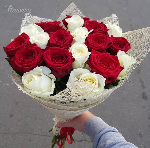 Микс розы., артикул F32620 - 5313 рублей, доставка по городу. Flawery - доставка цветов