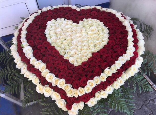 Сердце мое, артикул F49979 - 132868 рублей, доставка по городу. Flawery - доставка цветов