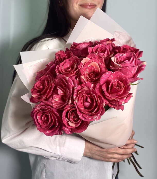 Букет сортовых роз эквадор, артикул F1277237 - 6900 рублей, доставка по городу. Flawery - доставка цветов