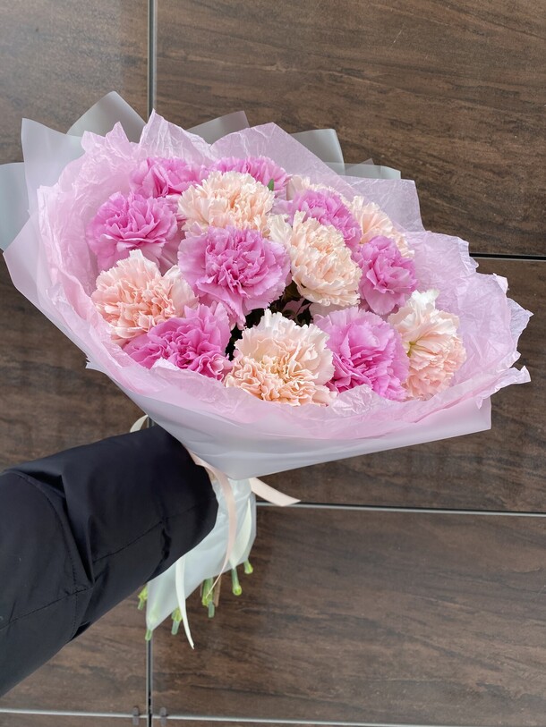 Диантусы, артикул F1368410 - 3800 рублей, доставка по городу. Flawery - доставка цветов