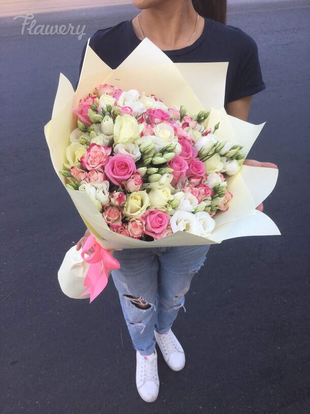 Французская красота, артикул F41629 - 9000 рублей, доставка по городу. Flawery - доставка цветов