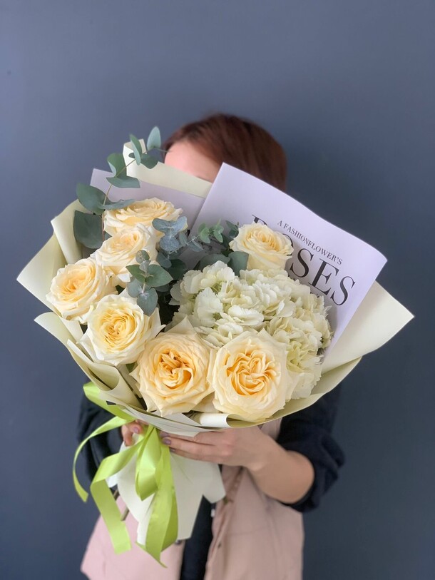 Ароматные пышки, артикул F1240243 - 6300 рублей, доставка по городу. Flawery - доставка цветов