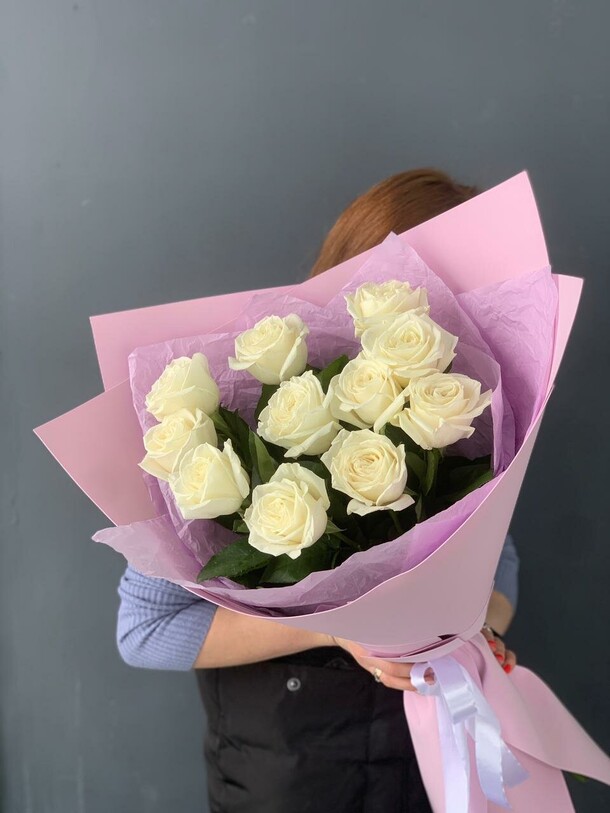 Белая плая бланка, артикул F1263588 - 5000 рублей, доставка по городу. Flawery - доставка цветов