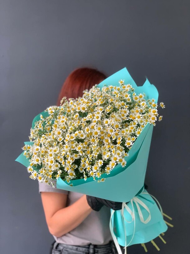 Охапка ромашек, артикул F1302593 - 8000 рублей, доставка по городу. Flawery - доставка цветов