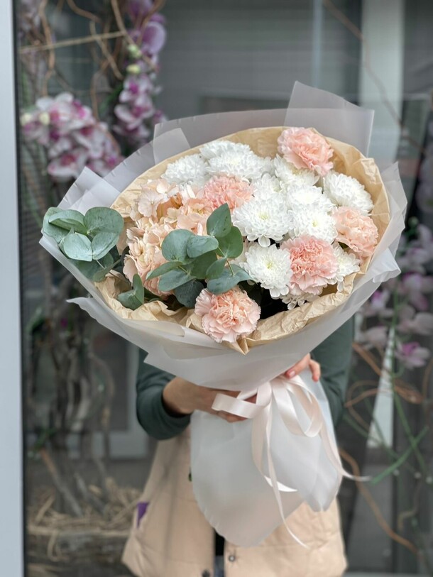 Зефирное облачко, артикул F1451950 - 3700 рублей, доставка по городу. Flawery - доставка цветов