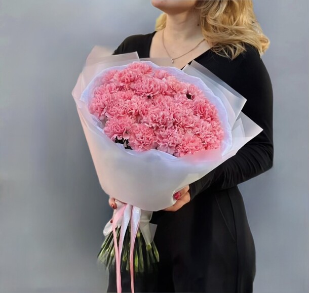 Букет нежного диантуса, артикул F1355697 - 7587 рублей, доставка по городу. Flawery - доставка цветов