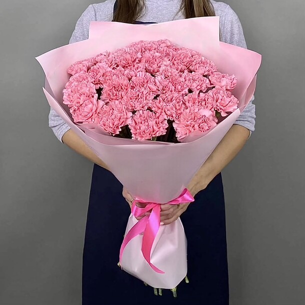 Букет нежного диантуса, артикул F1407822 - 7587 рублей, доставка по городу. Flawery - доставка цветов