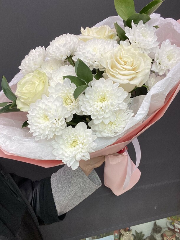 Букет "встреча", артикул F1320862 - 5500 рублей, доставка по городу. Flawery - доставка цветов