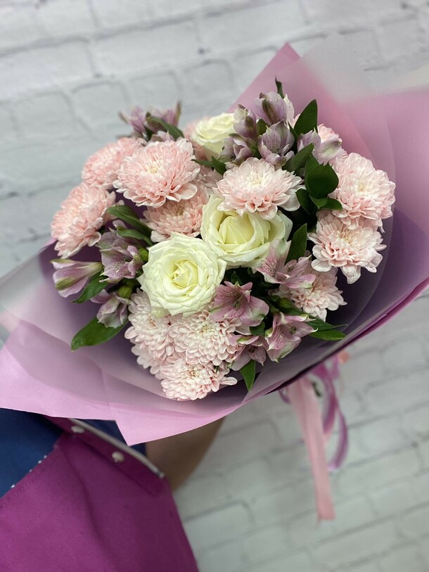 Букет "встреча", артикул F1320863 - 3900 рублей, доставка по городу. Flawery - доставка цветов