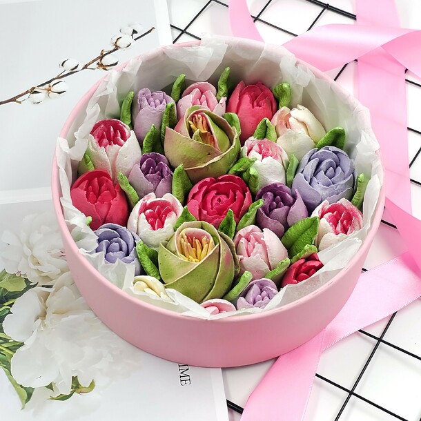 Зефир подарок «улыбка богини», артикул F1255262 - 5999 рублей, доставка по городу. Flawery - доставка цветов