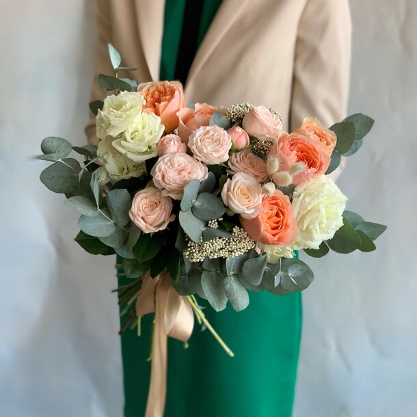 Апельсиновый, артикул F1206014 - 8020 рублей, доставка по городу. Flawery - доставка цветов