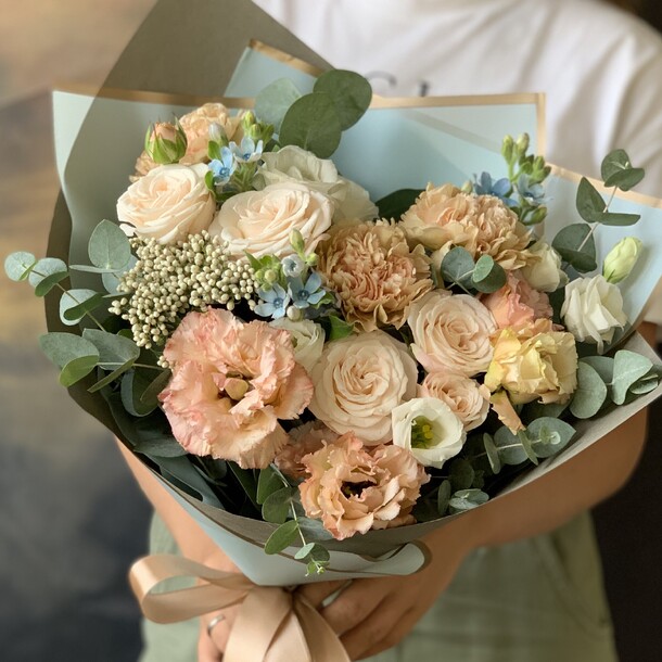 Ванильное небо, артикул F91660 - 6555 рублей, доставка по городу. Flawery - доставка цветов