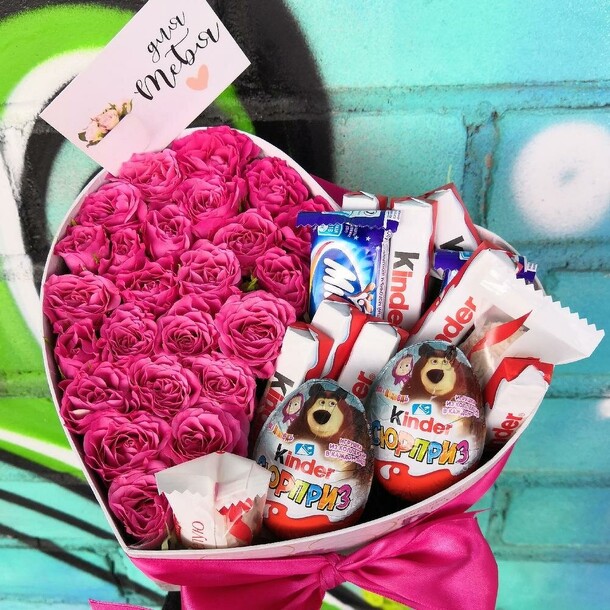 Любимой сладкоежке :), артикул F103851 - 5990 рублей, доставка по городу. Flawery - доставка цветов