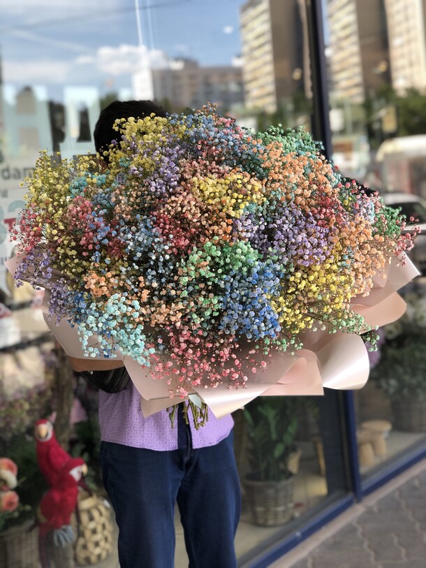 51 гипсофила 😍, артикул F1142672 - 24211 рублей, доставка по городу. Flawery - доставка цветов