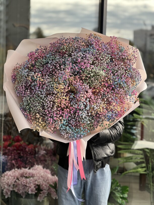 Гипсофилы, артикул F1195501 - 14450 рублей, доставка по городу. Flawery - доставка цветов