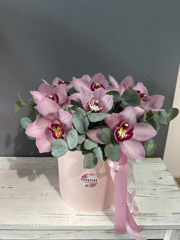 Нежная композиция из орхидей 😍, артикул F1368005 - 4460 рублей, доставка по городу. Flawery - доставка цветов