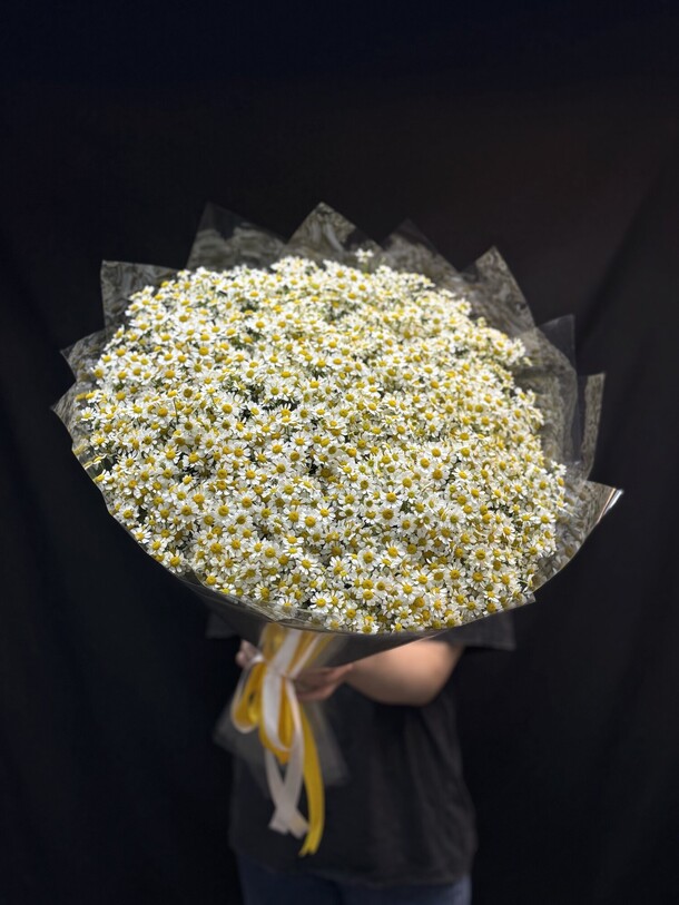 Ромашки полевые 🌼🥰, артикул F1448030 - 13000 рублей, доставка по городу. Flawery - доставка цветов