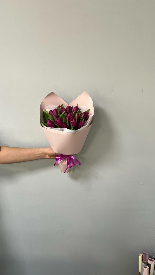 Тюльпаны, артикул F1383313 - 2727 рублей, доставка по городу. Flawery - доставка цветов