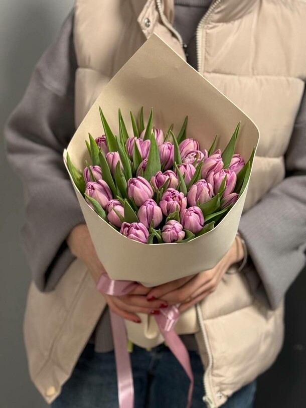 Тюльпаны, артикул F1385985 - 4909 рублей, доставка по городу. Flawery - доставка цветов