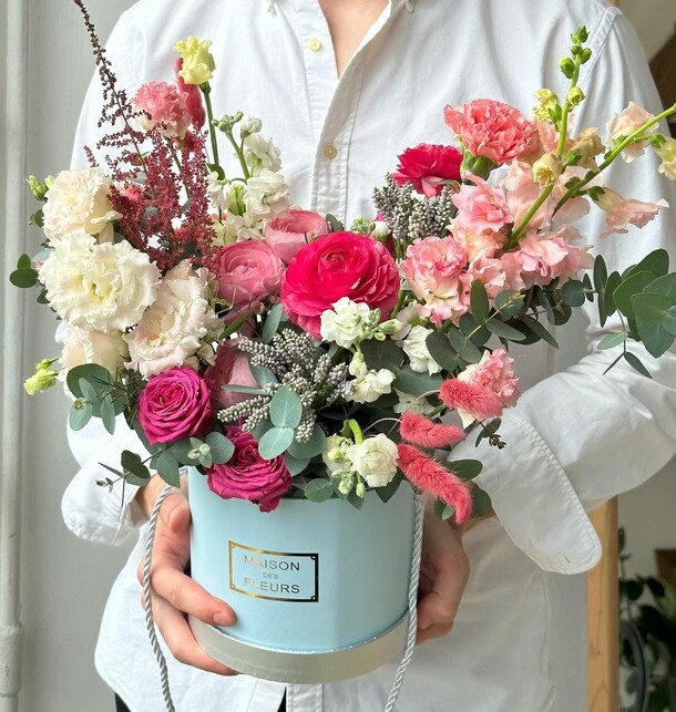 Ранункулюс, артикул F1267367 - 7520 рублей, доставка по городу. Flawery - доставка цветов