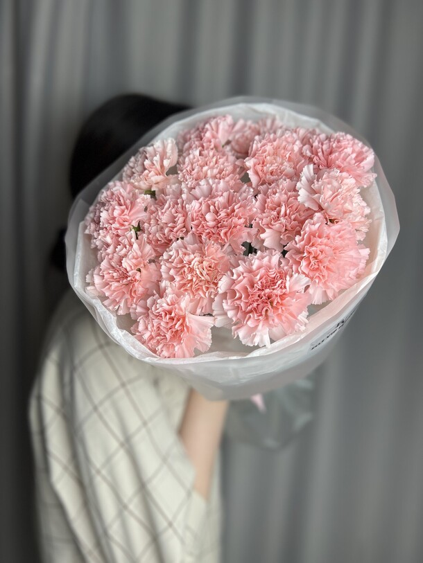 Диантусы ( гвоздики ) розовые, артикул F1414346 - 3500 рублей, доставка по городу. Flawery - доставка цветов