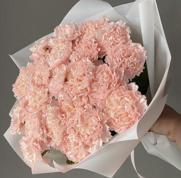 Букет диантус (гвоздика), артикул F1224544 - 4606 рублей, доставка по городу. Flawery - доставка цветов