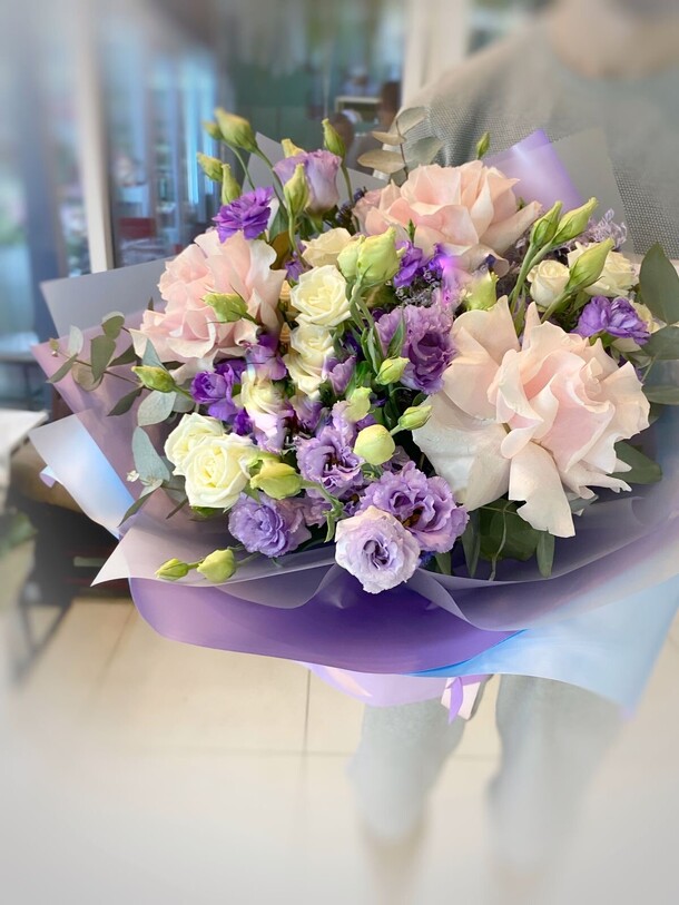 Лавандовый бриз, артикул F1308494 - 6500 рублей, доставка по городу. Flawery - доставка цветов