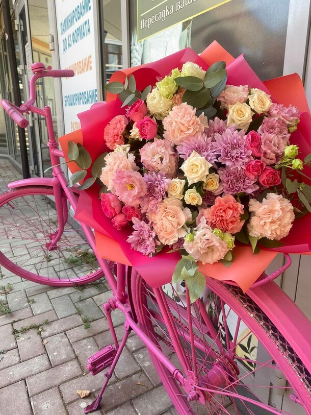 Букет премиум, артикул F1308538 - 5600 рублей, доставка по городу. Flawery - доставка цветов