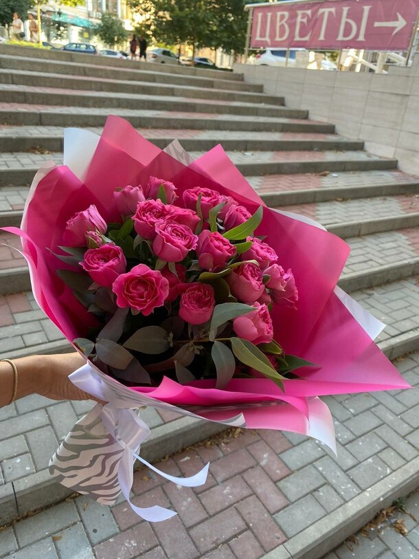 Пионовидная страсть, артикул F1308539 - 5500 рублей, доставка по городу. Flawery - доставка цветов