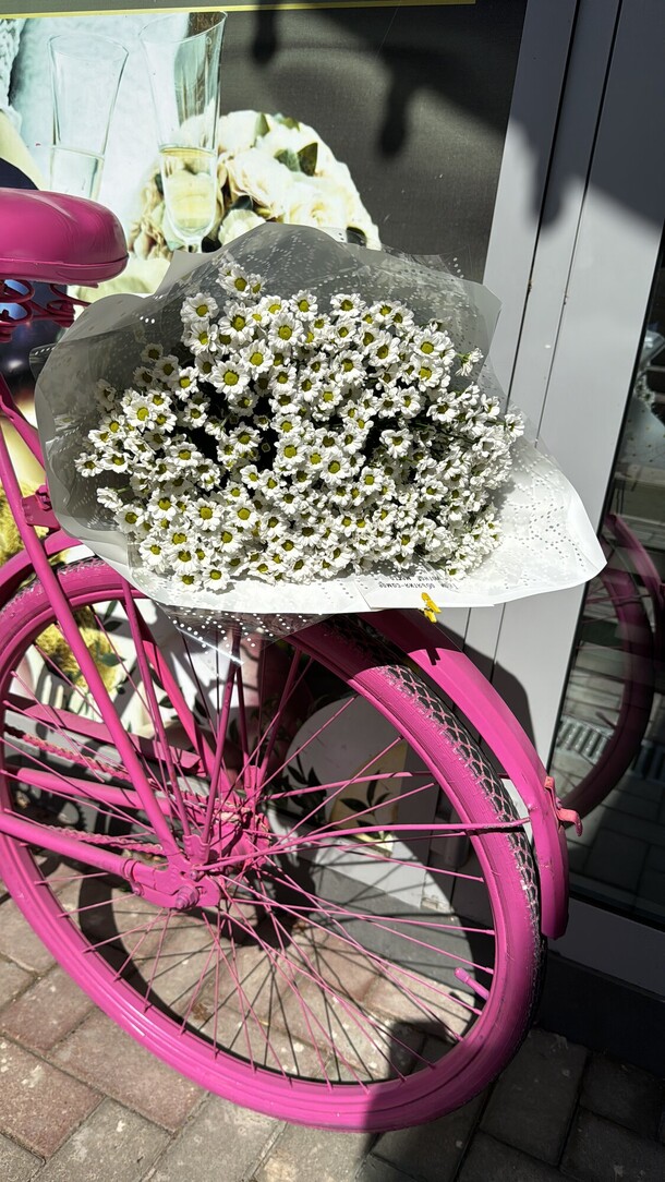 Ромашки такие ромашки, артикул F1320853 - 3500 рублей, доставка по городу. Flawery - доставка цветов