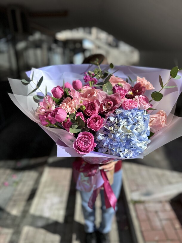 Небо цвета заката, артикул F1384832 - 6500 рублей, доставка по городу. Flawery - доставка цветов