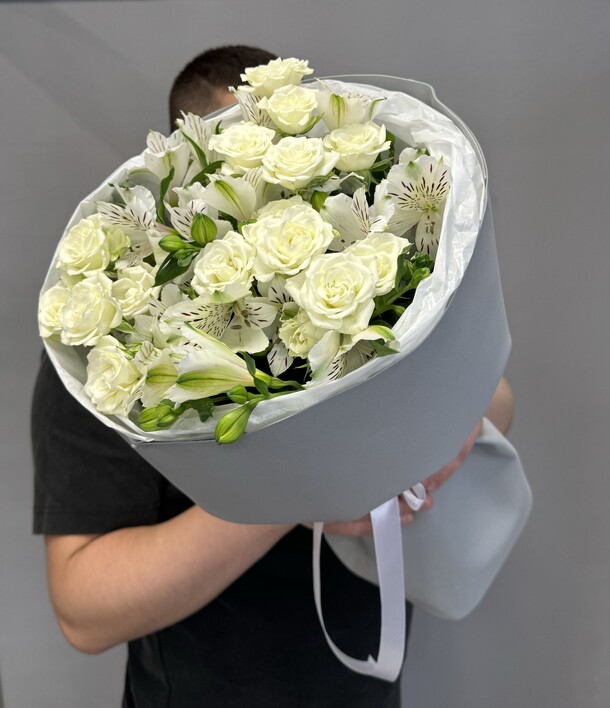 Весенняя нежность, артикул F1411746 - 3850 рублей, доставка по городу. Flawery - доставка цветов