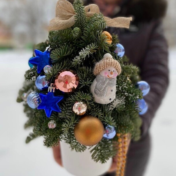 Праздничная ёлочка, артикул F1159956 - 3450 рублей, доставка по городу. Flawery - доставка цветов