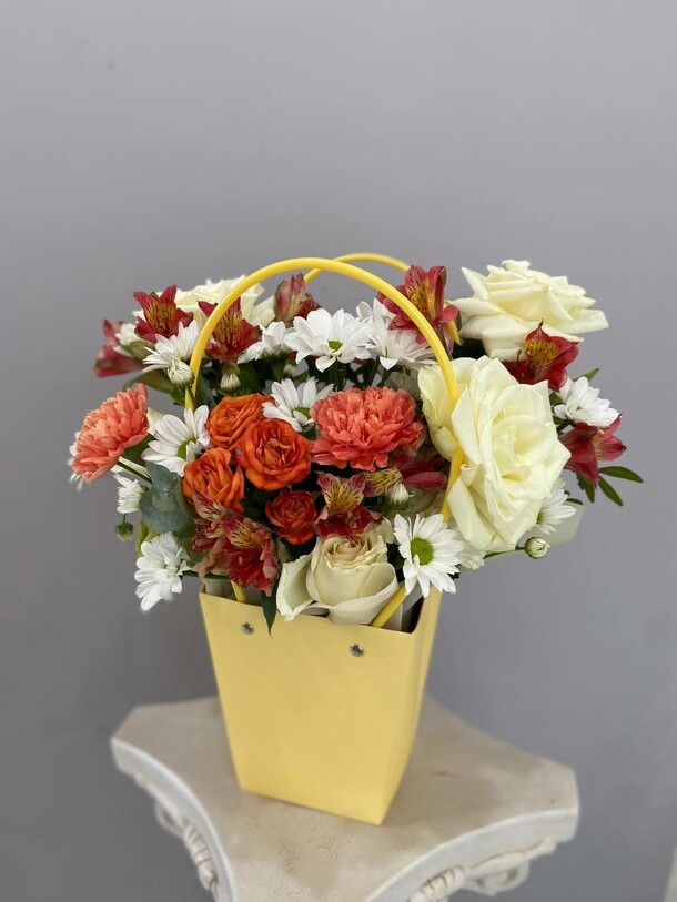 Осенний джаз, артикул F1301318 - 3266 рублей, доставка по городу. Flawery - доставка цветов