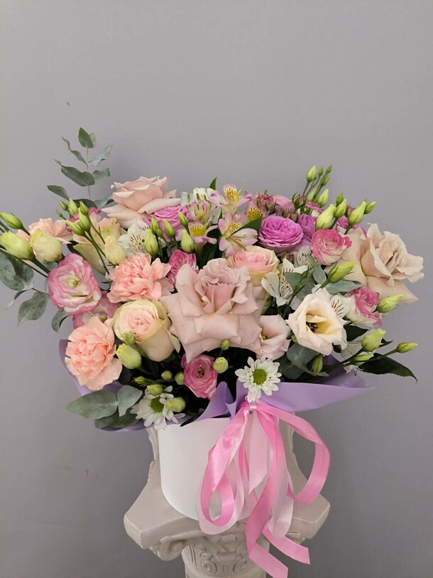 Композиция буря нежности, артикул F1303711 - 6843 рублей, доставка по городу. Flawery - доставка цветов