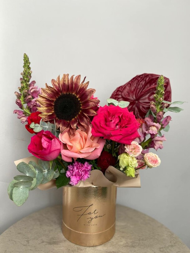 Золотая осень, артикул F1313281 - 4387 рублей, доставка по городу. Flawery - доставка цветов