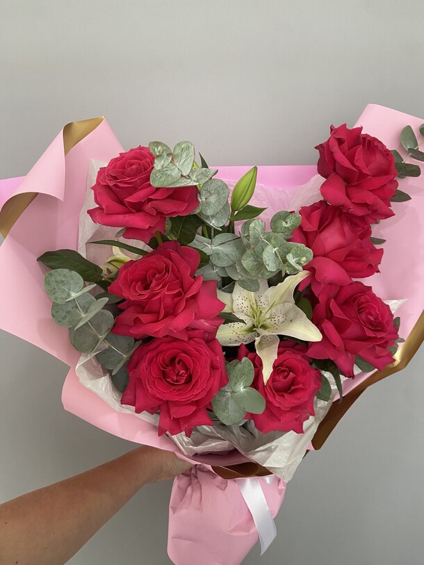 Яркое пламя, артикул F1317233 - 4562 рублей, доставка по городу. Flawery - доставка цветов