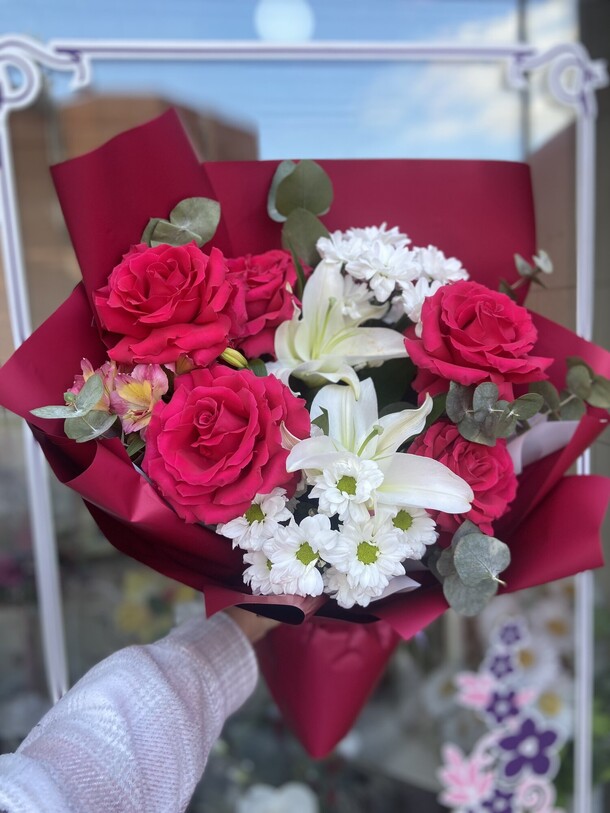 Розовое настроение, артикул F1319787 - 4738 рублей, доставка по городу. Flawery - доставка цветов