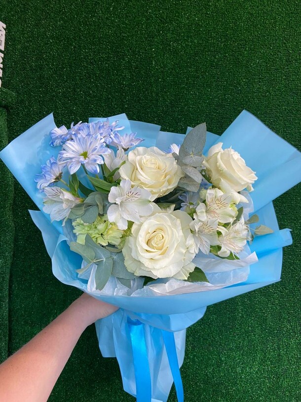 Радость, артикул F1331883 - 4036 рублей, доставка по городу. Flawery - доставка цветов