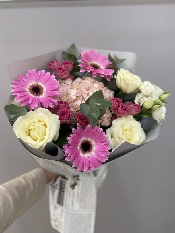 Розовое настроение, артикул F1334563 - 5094 рублей, доставка по городу. Flawery - доставка цветов