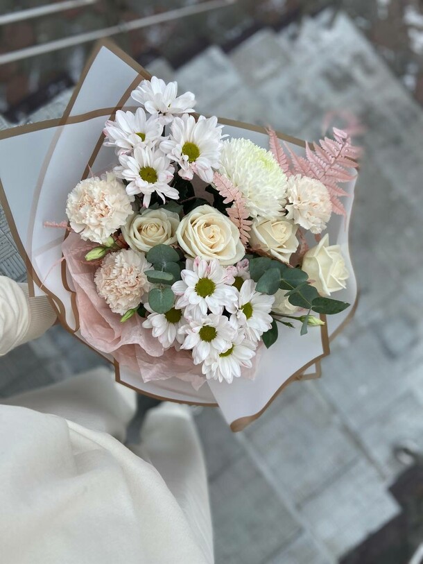 Белая зима, артикул F1340001 - 7744 рублей, доставка по городу. Flawery - доставка цветов