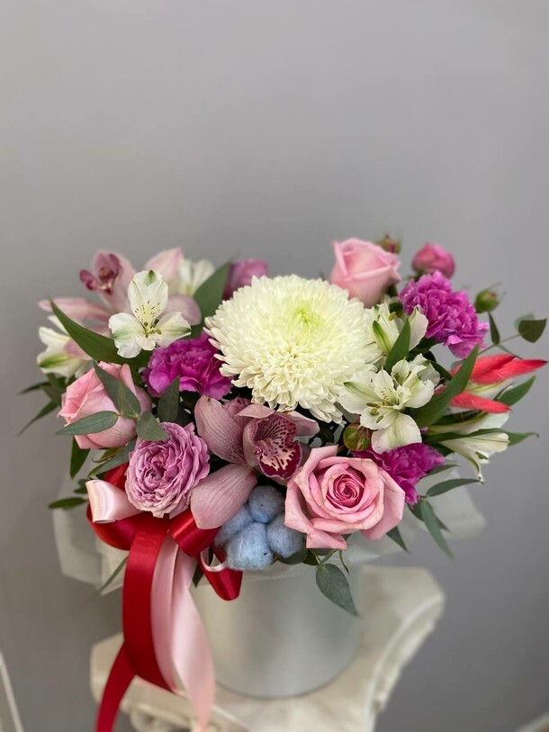 Композиция с антоновым, артикул F1340109 - 4828 рублей, доставка по городу. Flawery - доставка цветов